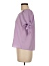 CeCe Purple Short Sleeve Blouse Size M - photo 5