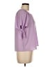 CeCe Purple Short Sleeve Blouse Size M - photo 4