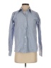 Ganni Blue Long Sleeve Button-Down Shirt Size S (estimated) - photo 1