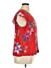 Old Navy 100% Rayon Red Short Sleeve Blouse Size XL - photo 4