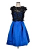 Theia Blue Cocktail Dress Size 10 - photo 1