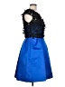 Theia Blue Cocktail Dress Size 10 - photo 4
