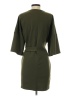 Mango Solid Green Casual Dress Size XS - photo 2