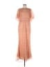 Mac Duggal 100% Polyester Orange Cocktail Dress Size 12 - photo 1