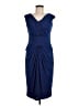 Tadashi Blue Cocktail Dress Size M - photo 1