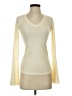 Assorted Brands 100% Polyester Ivory 3/4 Sleeve T-Shirt Size S - photo 1