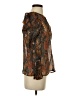 Ulla Johnson Paisley Brown Long Sleeve Blouse Size 4 - photo 4