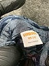 Gymboree 100% Cotton Chevron-herringbone Blue Long Sleeve Button-Down Shirt Size 4 - photo 3