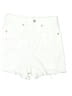 Express White Denim Shorts Size 00 - photo 1