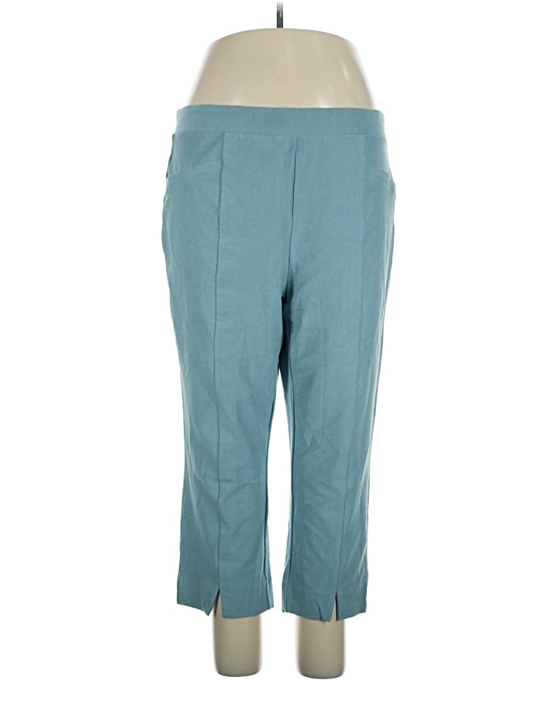 Pre-owned Wynne Layers Casual Pants In Teal