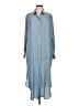 H&M 100% Polyester Blue Kimono Size L - photo 1