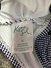 Kona Sol Checkered-gingham Gray Swimsuit Top Size XL - photo 3