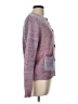 Shein Tweed Pink Cardigan Size L - photo 4
