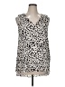 Gibson Ivory Sleeveless Blouse Size XL - photo 1