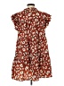 Jodi 100% Polyester Print Brown Casual Dress Size S - photo 2