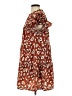 Jodi 100% Polyester Print Brown Casual Dress Size S - photo 5