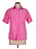Shein 100% Polyester Pink Short Sleeve Blouse Size M - photo 1