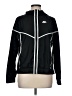 Nike 100% Polyester Black Track Jacket Size M - photo 1