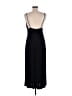 Zara Solid Black Casual Dress Size L - photo 2