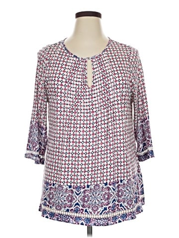 Lucky Brand 3/4 Sleeve Blouse (view 1)
