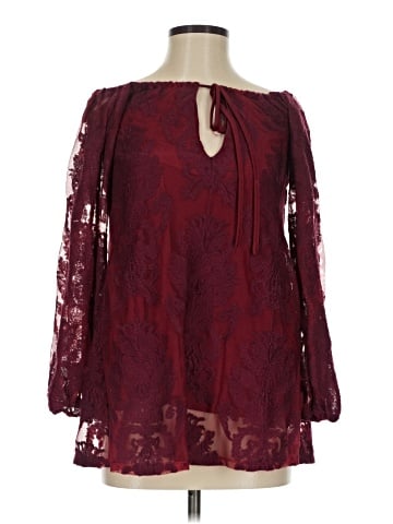 For Love & Lemons 3/4 Sleeve Blouse (view 1)