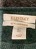 Ellen Tracy 100% Cashmere Green Teal Cashmere Pullover Sweater Size S - photo 7