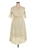 Unbranded 100% Polyester Ivory Casual Dress Size 2X - photo 1