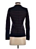 J. McLaughlin Stripes Blue Turtleneck Sweater Size XS - photo 2