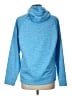 Pony 100% Polyester Blue Pullover Hoodie Size L - photo 2
