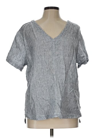 Tahari Short Sleeve Blouse (view 1)