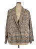 J.Jill Plaid Tan Blazer Size 2X - photo 1