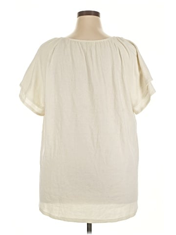 Terra & Sky Short Sleeve Blouse (view 2)
