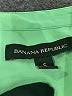 Banana Republic 100% Polyester Green Sleeveless Blouse Size S - photo 7