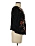 One September Black 3/4 Sleeve Top Size S (petite) - photo 4