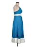 Line & Dot 100% Rayon Blue Cocktail Dress Size M - photo 4
