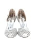 Badgley Mischka Silver Heels Size 7 1/2 - photo 2