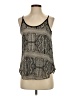 A. Byer 100% Polyester Black Sleeveless Top Size S - photo 1