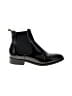 Assorted Brands 100% Leather Black Ankle Boots Size EU 38 - photo 1
