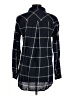 Athleta 100% Cotton Black Long Sleeve Button-Down Shirt Size M - photo 2