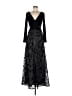 Xscape Black Cocktail Dress Size 6 - photo 1