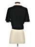 Unbranded 100% Polyester Black Short Sleeve Top Size S - photo 2