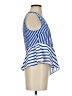 Zara Basic Blue Sleeveless Blouse Size S - photo 4