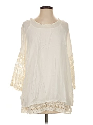 MONORENO 3/4 Sleeve Blouse (view 1)