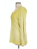 Cream 100% Cotton Yellow Long Sleeve Top Size L - photo 5
