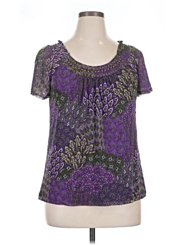 Apt. 9 Short Sleeve Blouse (view 1)