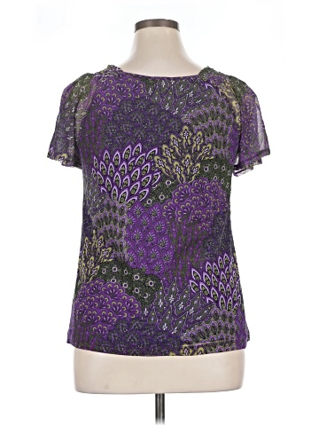 Apt. 9 Short Sleeve Blouse (view 2)