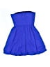 Amanda Uprichard 100% Polyester Solid Blue Cocktail Dress Size XS - photo 2