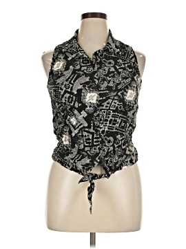 Harry Potter Sleeveless Button Down Shirt