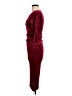 Unbranded Burgundy Cocktail Dress Size M - photo 5
