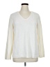 Chico's Chevron-herringbone Ivory Pullover Sweater Size XL - photo 1